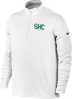 Nike Men's 1/2 Zip, White